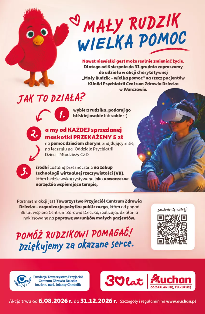 Gazetka promocyjna Auchan - 30 Lat Hipermarket - ważna 20.08 do 26.08.2026 - strona 52 - produkty: Chia, Dzieci, Rum, Ser, Tera