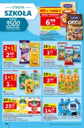 Gazetka promocyjna Auchan - 30 Lat Hipermarket - Gazetka - ważna od 26.08 do 26.08.2026 - strona 28 - produkty: Piec, Lubella, Lubisie, Sok, Mus, Gra, Kupiec, Bell, Wafle, Danio, Woda niegazowana, Kubuś, Bella, Woda, Biszkopty, Fa