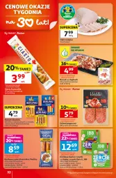 Gazetka promocyjna Auchan - 30 Lat Hipermarket - Gazetka - ważna od 26.08 do 26.08.2026 - strona 32 - produkty: Kurczak, Ser, Salami, Parówki, Kiełbasa z piersi kurczaka, Morliny, Boczek, Kiełbasa, Berlinki, Kiełbasa śląska