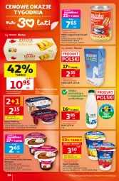 Gazetka promocyjna Auchan - 30 Lat Hipermarket - Gazetka - ważna od 26.08 do 26.08.2026 - strona 34 - produkty: Ser, Gra, Bell, Jogurt, Podlaski, Mleko zagęszczone, Fanta, Bella, Deser, Jogobella, Kefir, Mleko, Fa