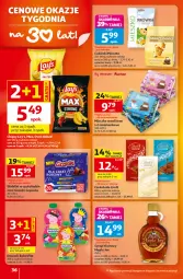 Gazetka promocyjna Auchan - 30 Lat Hipermarket - Gazetka - ważna od 26.08 do 26.08.2026 - strona 36 - produkty: Goplana, Ser, Cukier, Mini Grześki, BoboVita, LANA, Serek, Mleczko, Grześki, Czekolada, Syrop, Deser, Cukierki, Lindt