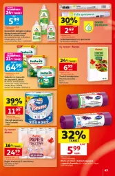 Gazetka promocyjna Auchan - 30 Lat Hipermarket - Gazetka - ważna od 26.08 do 26.08.2026 - strona 43 - produkty: Ludwik, Frosch, Do mycia naczyń, Papier, Tablet, Worki na śmieci, Płyn do mycia naczyń, Papier toaletowy, Ręcznik, Rolki, Worki na śmiec, Foxy, Danio, Płyn do mycia, Zmywarki, Folia aluminiowa