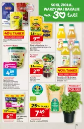 Gazetka promocyjna Auchan - 30 Lat Hipermarket - Gazetka - ważna od 26.08 do 26.08.2026 - strona 5 - produkty: Warzywa, Sok, Borówka, Surówka, Ananas, Lodówka, Sałat, Bazyl, Mieszanka orzechowa, Owoce, Bazylia, Mięta, Bakalland