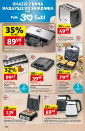 Gazetka promocyjna Auchan - 30 Lat Hipermarket - Gazetka - ważna od 26.08 do 26.08.2026 - strona 50 - produkty: Top, Czajnik, Termos, Gofrownica, Toster, Warka, Grill
