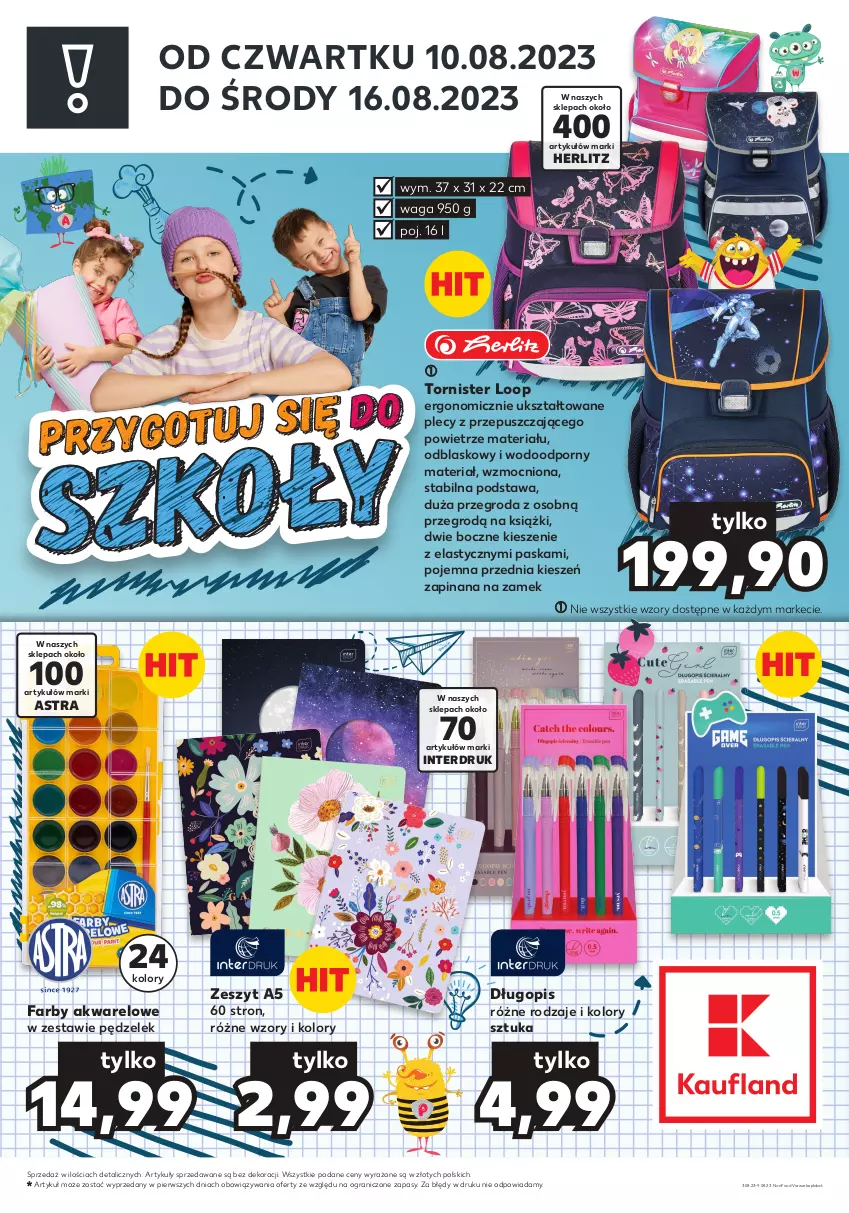 Gazetka promocyjna Kaufland - Zapowiedź oferty - ważna 03.08 do 09.08.2023 - strona 2 - produkty: Długopis, Fa, Gra, Por, Waga