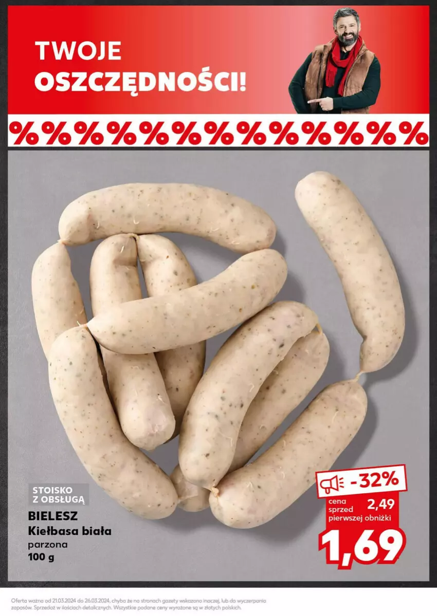 Gazetka promocyjna Kaufland - ważna 25.03 do 26.03.2024 - strona 11 - produkty: Kiełbasa, Kiełbasa biała
