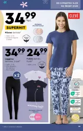 Gazetka promocyjna Biedronka - Gazetka - ważna od 24.03 do 24.03.2024 - strona 29 - produkty: Gin, T-shirt, Wełna, Legginsy, Spodnie, Fa