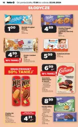 Gazetka promocyjna Netto - Gazetka - ważna od 23.06 do 23.06.2024 - strona 8 - produkty: Ciastka, Gin, Kremówka, Sati, Dr Gerard, Wafelek, Kawa, Czekolada, Oreo, Góralki, Kinder, Milka, LG