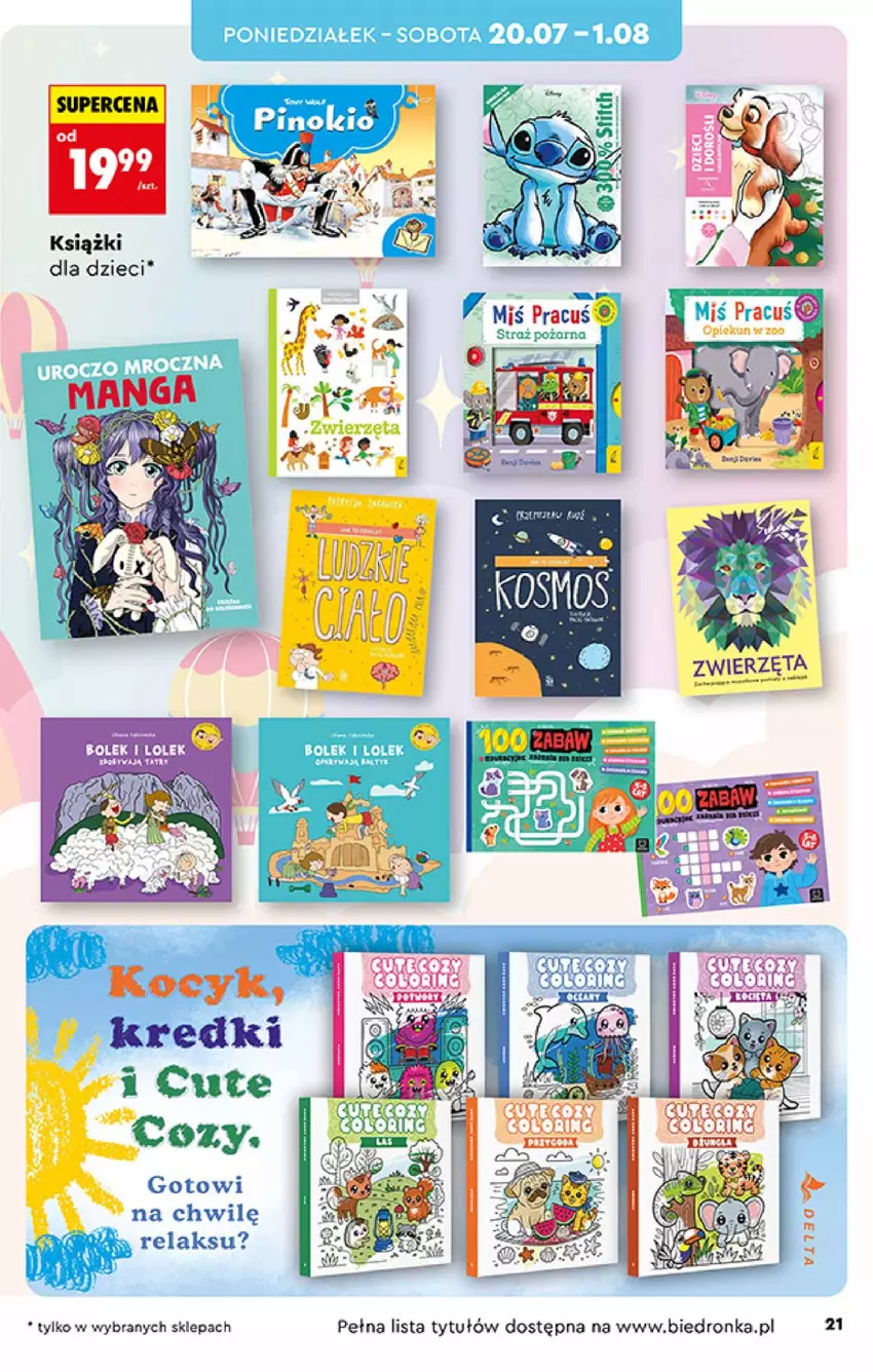 Gazetka promocyjna Biedronka - Okazje Tygodnia - ważna 20.07 do 01.08.2026 - strona 21