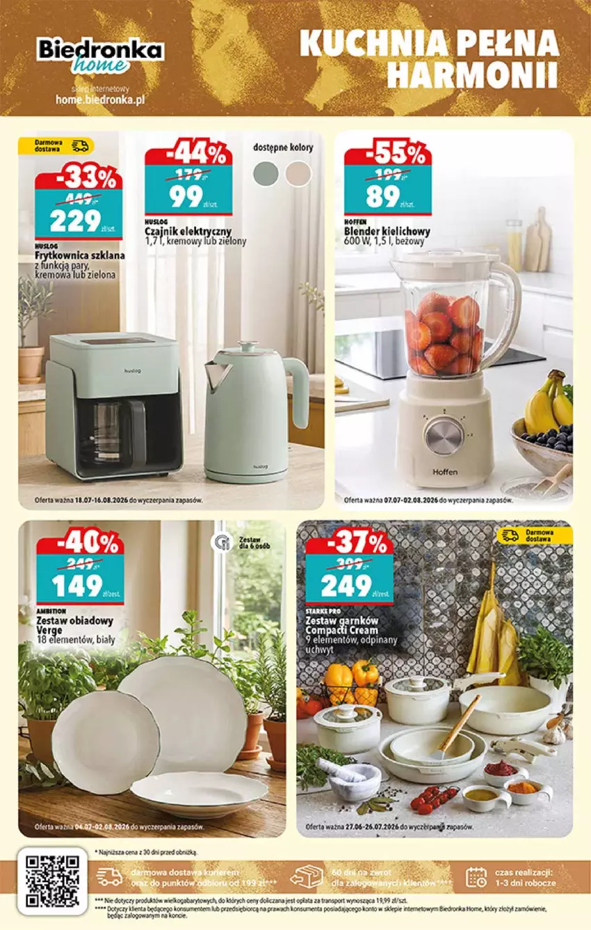 Gazetka promocyjna Biedronka - Okazje Tygodnia - ważna 20.07 do 01.08.2026 - strona 40 - produkty: Blender, Fa, LANA, Nike, Por