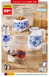 Gazetka promocyjna Biedronka - Okazje Tygodnia - Gazetka - ważna od 01.08 do 01.08.2026 - strona 4 - produkty: Top, Blender ręczny, Blender, Czajnik elektryczny, Czajnik, Pojemnik, Toster