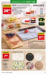 Gazetka promocyjna Biedronka - Okazje Tygodnia - Gazetka - ważna od 01.08 do 01.08.2026 - strona 9 - produkty: Podkładka na stół, Ser, Maselniczka, Cytryny, Stół, Tera, Tran, Podkładka, Szklane naczynia, Podkład
