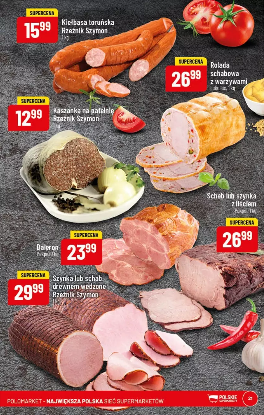 Gazetka promocyjna PoloMarket - Gazetka pomocyjna - ważna 25.01 do 31.01.2022 - strona 21 - produkty: Kiełbasa