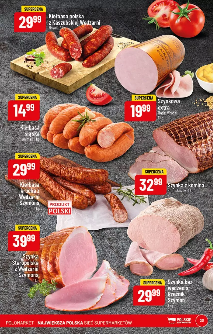 Gazetka promocyjna PoloMarket - Gazetka pomocyjna - ważna 25.01 do 31.01.2022 - strona 23 - produkty: Kiełbasa