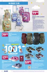 Gazetka promocyjna Aldi - Gazetka - ważna od 22.05 do 22.05.2021 - strona 28 - produkty: Teleskop, Top, Sok, Słuchawki, Buty, Walizka, Sandał, Kask, Uchwyty, Plecak, Dres, Dzieci