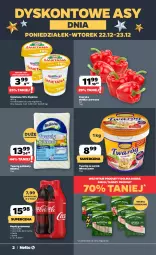 Gazetka promocyjna Netto - Od Poniedziałku - Gazetka - ważna od 23.12 do 23.12.2025 - strona 2 - produkty: Ser, Papryka słodka, Twaróg, Piątnica, Papryka, Coca-Cola, Napój gazowany, Twaróg półtłusty, Fanta, Sprite, Napój, Fa