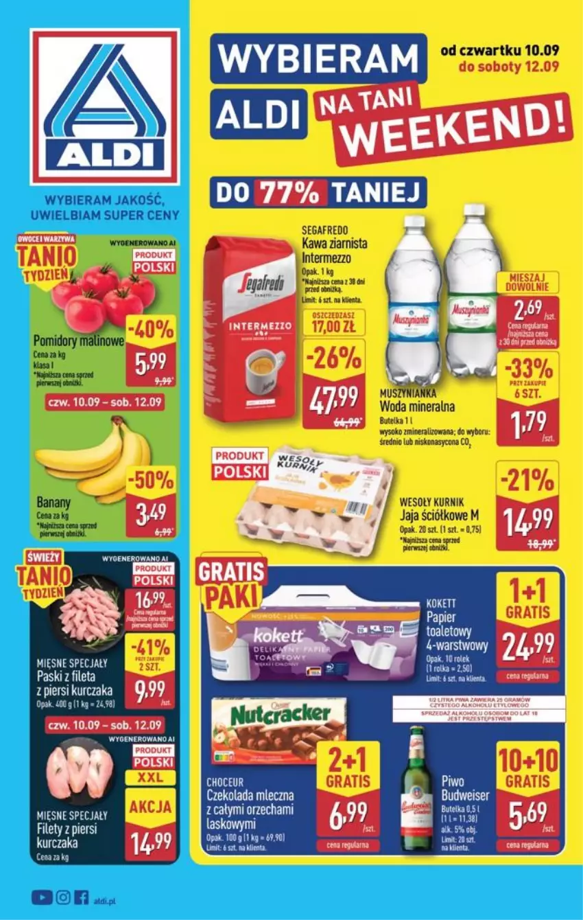 Gazetka promocyjna Aldi - Oferta weekendowa - ważna 10.09 do 12.09.2026 - strona 1 - produkty: Heinz, Kurczak