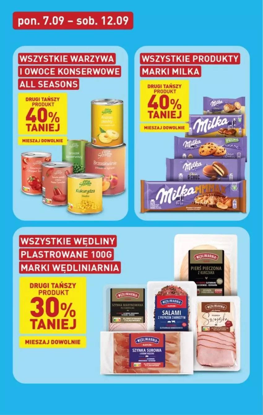 Gazetka promocyjna Aldi - Oferta weekendowa - ważna 10.09 do 12.09.2026 - strona 6 - produkty: All Seasons, Owoce, Salami, Ser, Szynka, Warzywa, Warzywa i owoce
