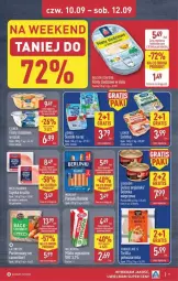 Gazetka promocyjna Aldi - Oferta weekendowa - Gazetka - ważna od 12.09 do 12.09.2026 - strona 9 - produkty: Sałatka, Sos, Sok, Ser, Gra, Sokołów, Sałat, Szynka, Olej, Mleko