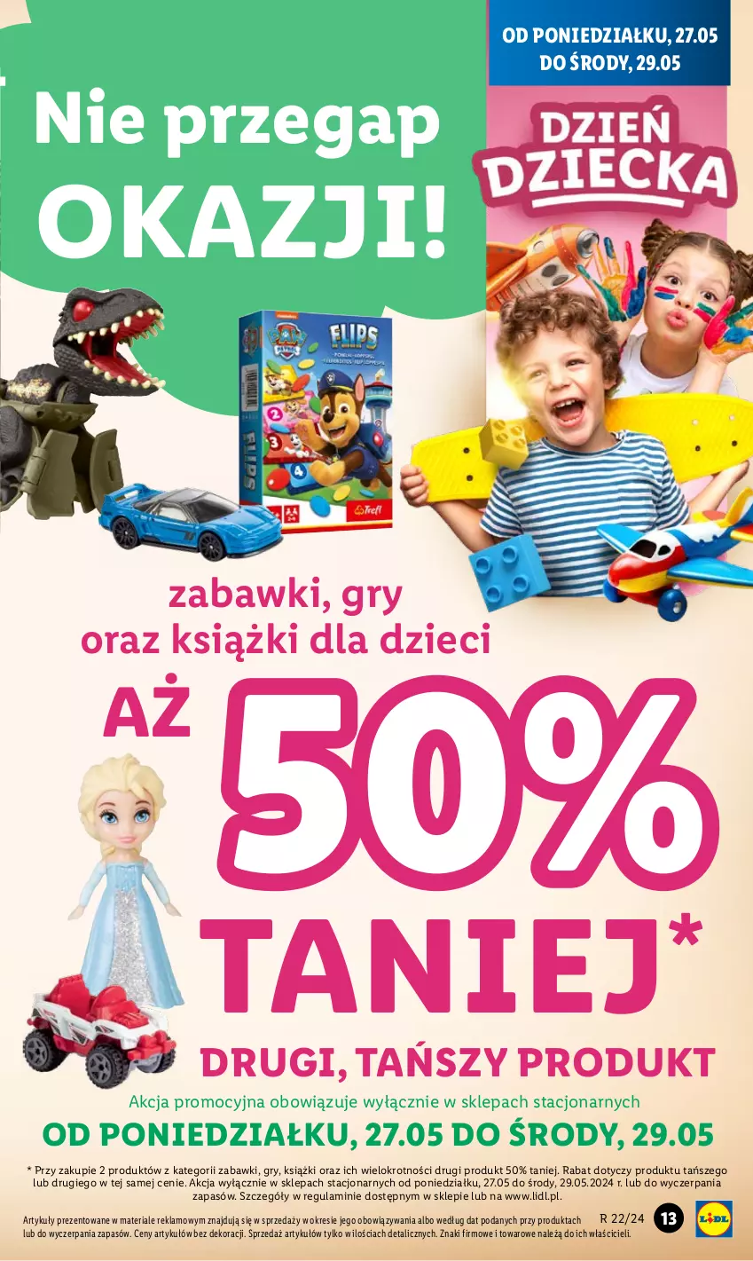 Gazetka promocyjna Lidl - GAZETKA - ważna 27.05 do 01.06.2024 - strona 15 - produkty: Dzieci, Gry