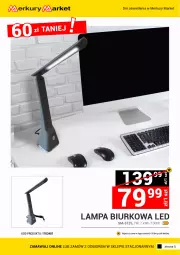 Gazetka promocyjna Merkury Market - Gazetka - ważna od 31.12 do 31.12.2023 - strona 5 - produkty: Biurko, Lampa biurkowa, Lampa
