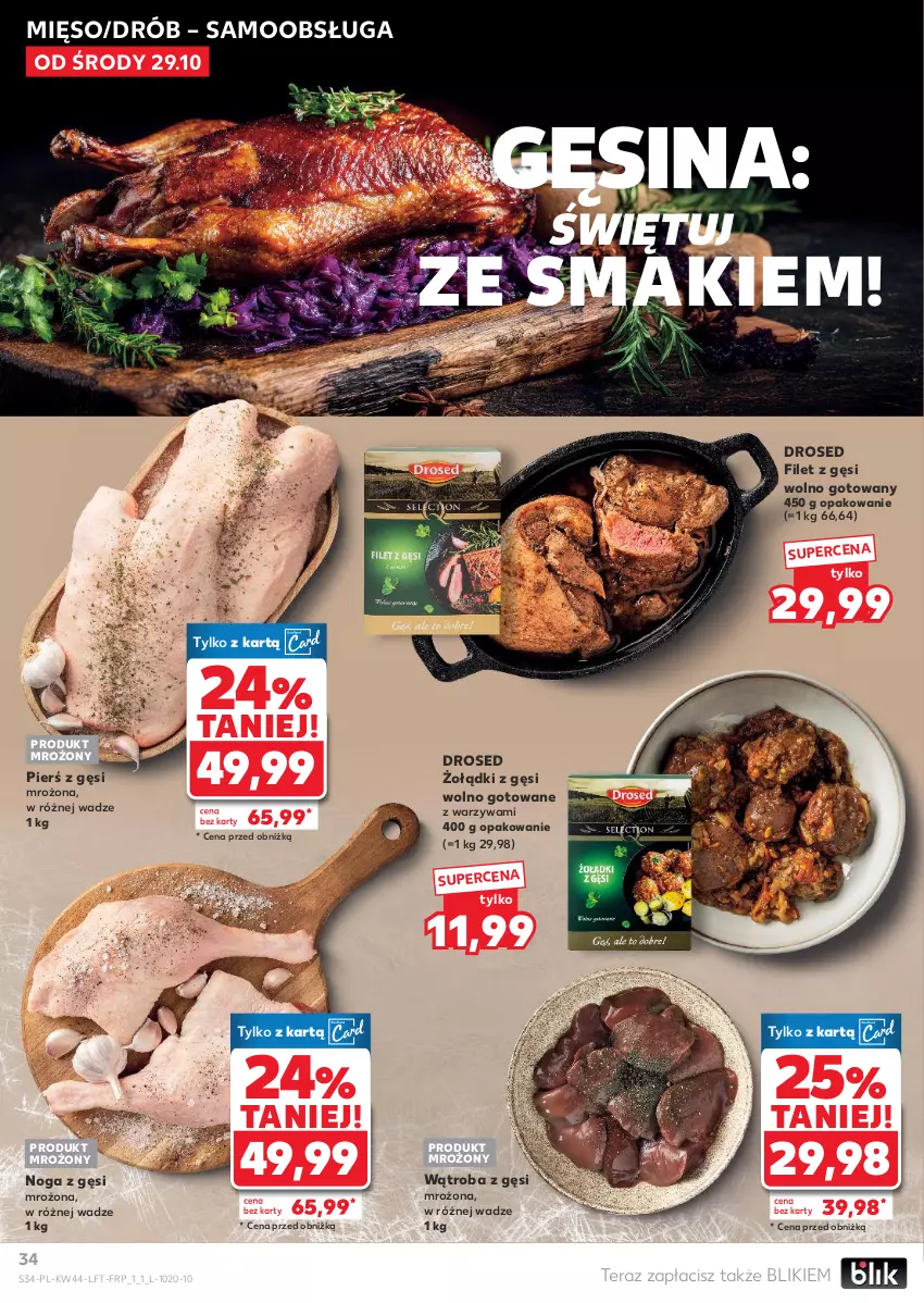 Gazetka promocyjna Kaufland - Gazetka tygodnia - ważna 29.10 do 05.11.2025 - strona 34 - produkty: Drób, Mięso, Tera, Warzywa