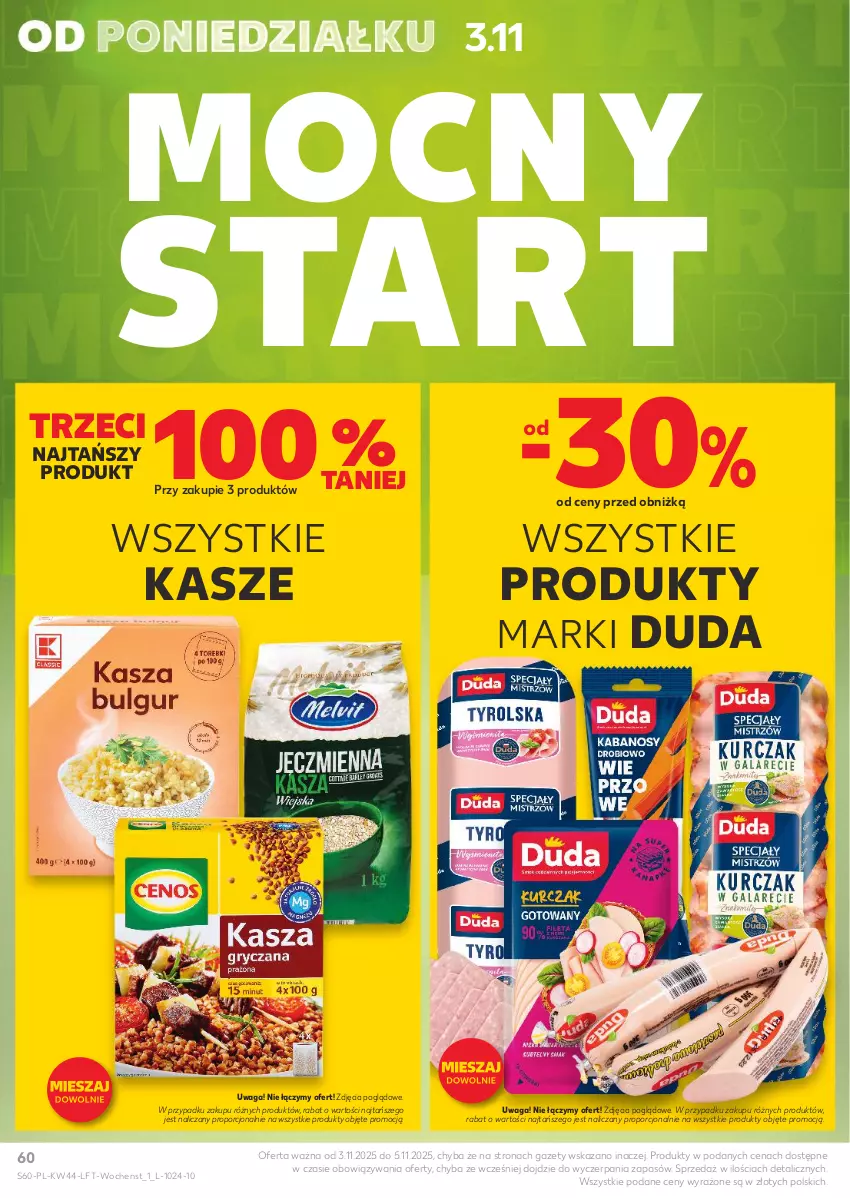 Gazetka promocyjna Kaufland - Gazetka tygodnia - ważna 29.10 do 05.11.2025 - strona 60 - produkty: Duda, Por, Waga