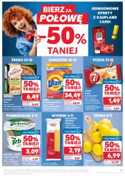 Gazetka promocyjna Kaufland - Gazetka tygodnia - Gazetka - ważna od 05.11 do 05.11.2025 - strona 13 - produkty: Makaron, Jogurt owocowy, Jogurt, Proszek do prania, Cytryny, Vizir, Pizza, Rogal, Bakoma, Hortex
