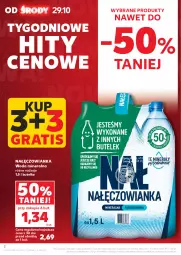 Gazetka promocyjna Kaufland - Gazetka tygodnia - Gazetka - ważna od 05.11 do 05.11.2025 - strona 2 - produkty: Nałęczowianka, Sok, Gra, Woda mineralna, Woda