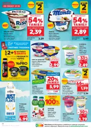 Gazetka promocyjna Kaufland - Gazetka tygodnia - Gazetka - ważna od 05.11 do 05.11.2025 - strona 38 - produkty: Ryż na mleku, Serek wiejski, Jogurt naturalny, Deser mleczny, Ser, Ryż, Por, Gra, Danone, Piątnica, Jogurt, Napój roślinny, Activia, Mascarpone, Serek, Tymbark, Müller, Miks tłuszczowy, Deser, Flora, Waga, Napój, Jogurt pitny, Monte
