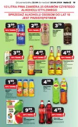 Gazetka promocyjna Netto - Od Poniedziałku - Gazetka - ważna od 28.04 do 28.04.2024 - strona 19 - produkty: Piwa, Piwo, Sok, Gin, Gra, Namysłów, Ice tea, Coca-Cola, Tyskie, Desperados, Lipton, Napój, Hortex