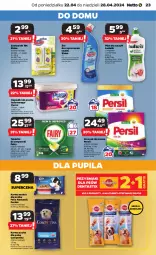 Gazetka promocyjna Netto - Od Poniedziałku - Gazetka - ważna od 28.04 do 28.04.2024 - strona 23 - produkty: Ludwik, Pur, Gra, Tablet, Proszek do prania, Persil, Karma mokra dla kotów, Purina, Zestaw do wc, Przysmaki, Fanta, Fairy, Felix, Zmywarki, Kapsułki do prania, Tabletki do zmywarki, Fa