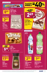 Gazetka promocyjna Aldi - Gazetka - ważna od 14.08 do 14.08.2021 - strona 25 - produkty: Goplana, Kawa rozpuszczalna, Sok, Mus, Dr Gerard, Wafelek, Kawa, O nas, Tera, Velvet, LANA, Grześki, Jacobs Velvet, Toffifee, Szyna, Woda mineralna, Kubuś, Jacobs, Woda, Kakao, Napój, Magnez