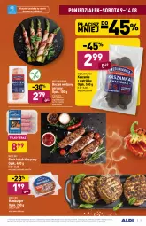 Gazetka promocyjna Aldi - Gazetka - ważna od 14.08 do 14.08.2021 - strona 5 - produkty: Hamburger, Lodówka, Tera, Burger, Morliny, Boczek, Kaszanka, Grill, Kasza, Kebab