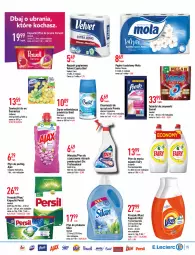 Gazetka promocyjna E Leclerc - Gazetka - ważna od 19.03 do 19.03.2022 - strona 15 - produkty: Domestos, Gra, Palmolive, Ajax, Papier, Zawieszki, Tablet, Persil, Papier toaletowy, Velvet, Vizir, Silan, Mleczko, Płyn do płukania, Ręcznik, Presto, Somat, Rolki, Mola, Chusteczki, Płyn do mycia, Zmywarki, Colgate, Tabletki do zmywarki, LG, Fa