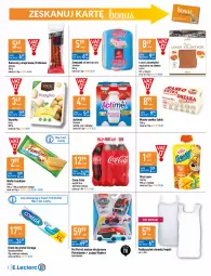 Gazetka promocyjna E Leclerc - Gazetka - ważna od 19.03 do 19.03.2022 - strona 2 - produkty: Podkoszulek, Sok, Ser, Mus, Gin, Corega, Danone, Sokołów, Kosz, Pojazd, Coca-Cola, Actimel, Kopytka, Wafle, Leon, Virtu, Kabanos, Masło, Psi Patrol, Hortex, Fa