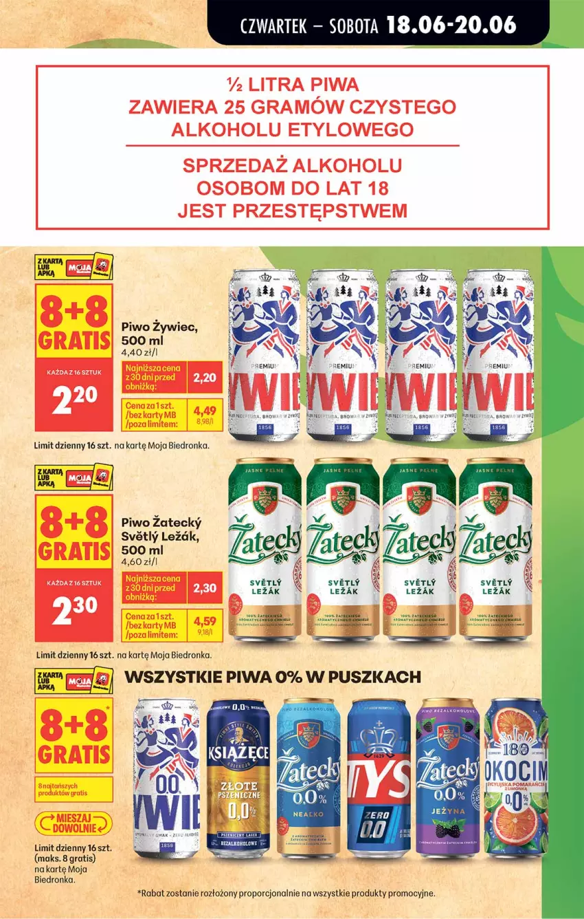 Gazetka promocyjna Biedronka - Od Czwartku - ważna 18.06 do 24.06.2026 - strona 11 - produkty: AEG, Fa, Gra, Piwo, Por