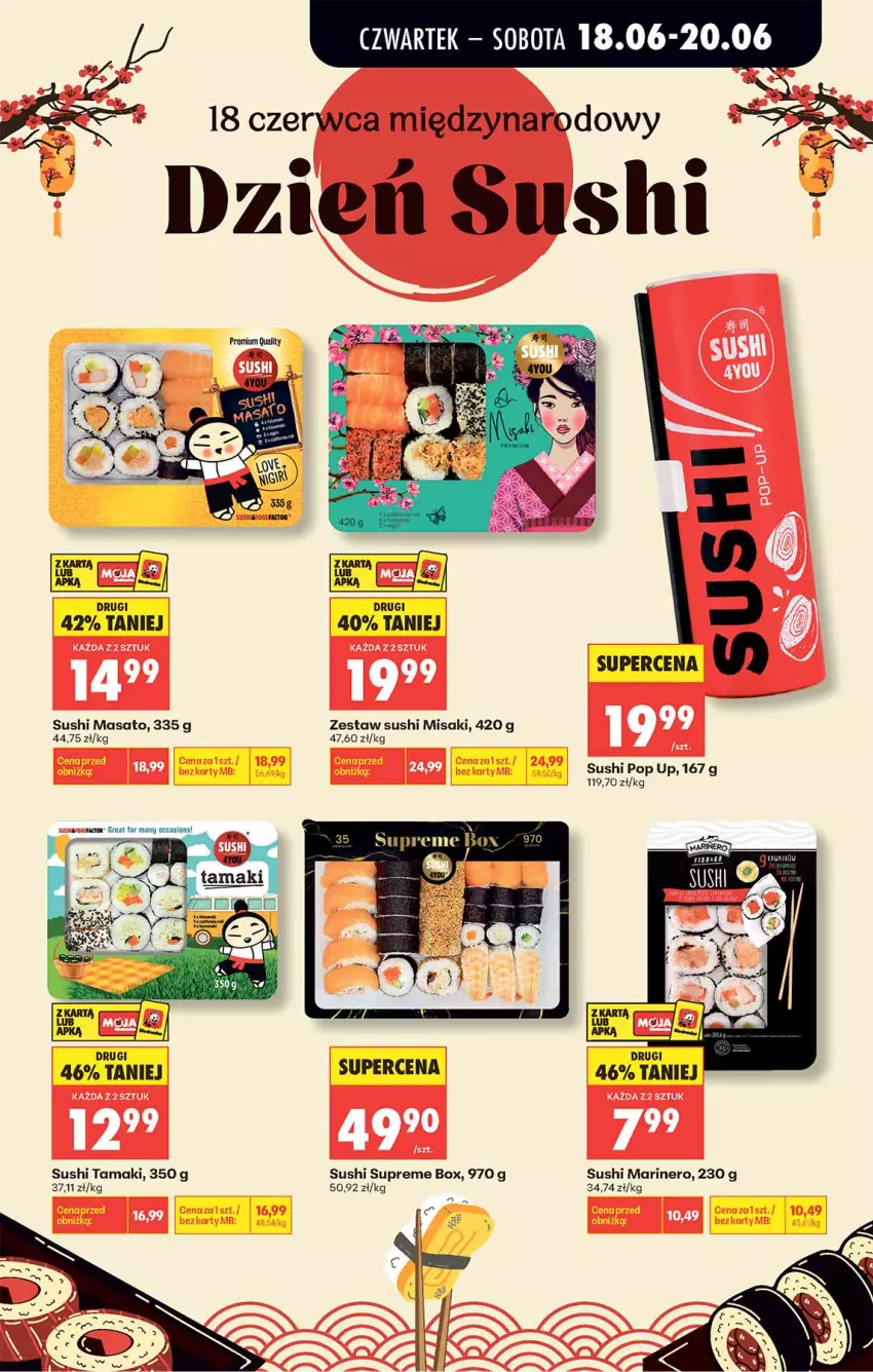 Gazetka promocyjna Biedronka - Od Czwartku - ważna 18.06 do 24.06.2026 - strona 31 - produkty: Sushi