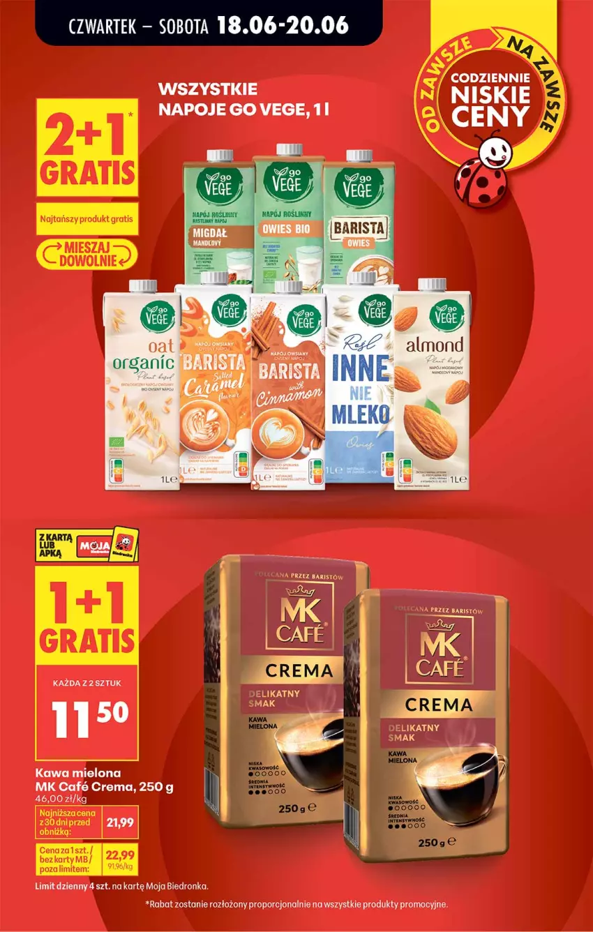 Gazetka promocyjna Biedronka - Od Czwartku - ważna 18.06 do 24.06.2026 - strona 5 - produkty: Kawa, Napój, Napoje, Por