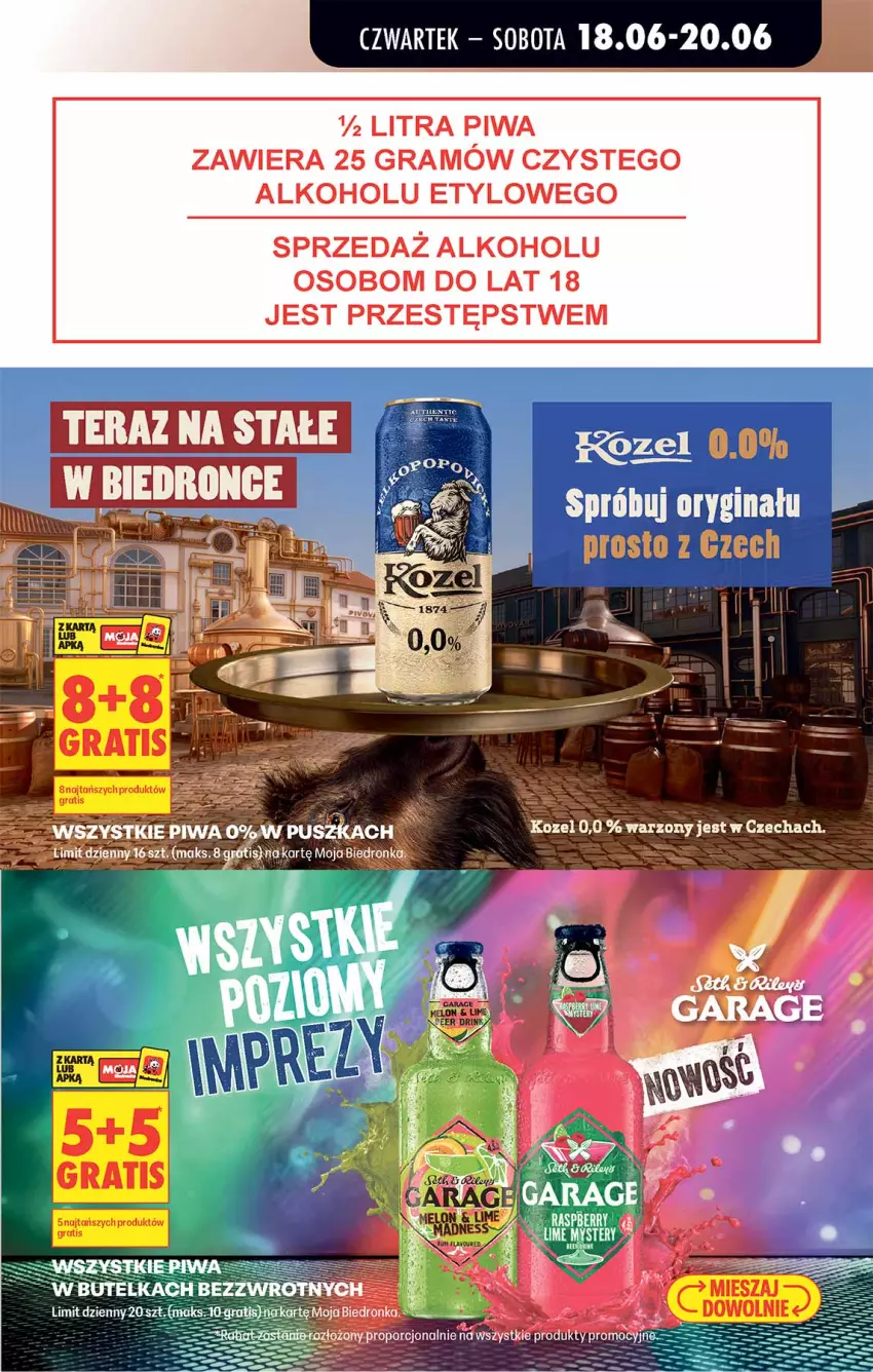 Gazetka promocyjna Biedronka - Od Czwartku - ważna 18.06 do 24.06.2026 - strona 55 - produkty: Gra, Piwa