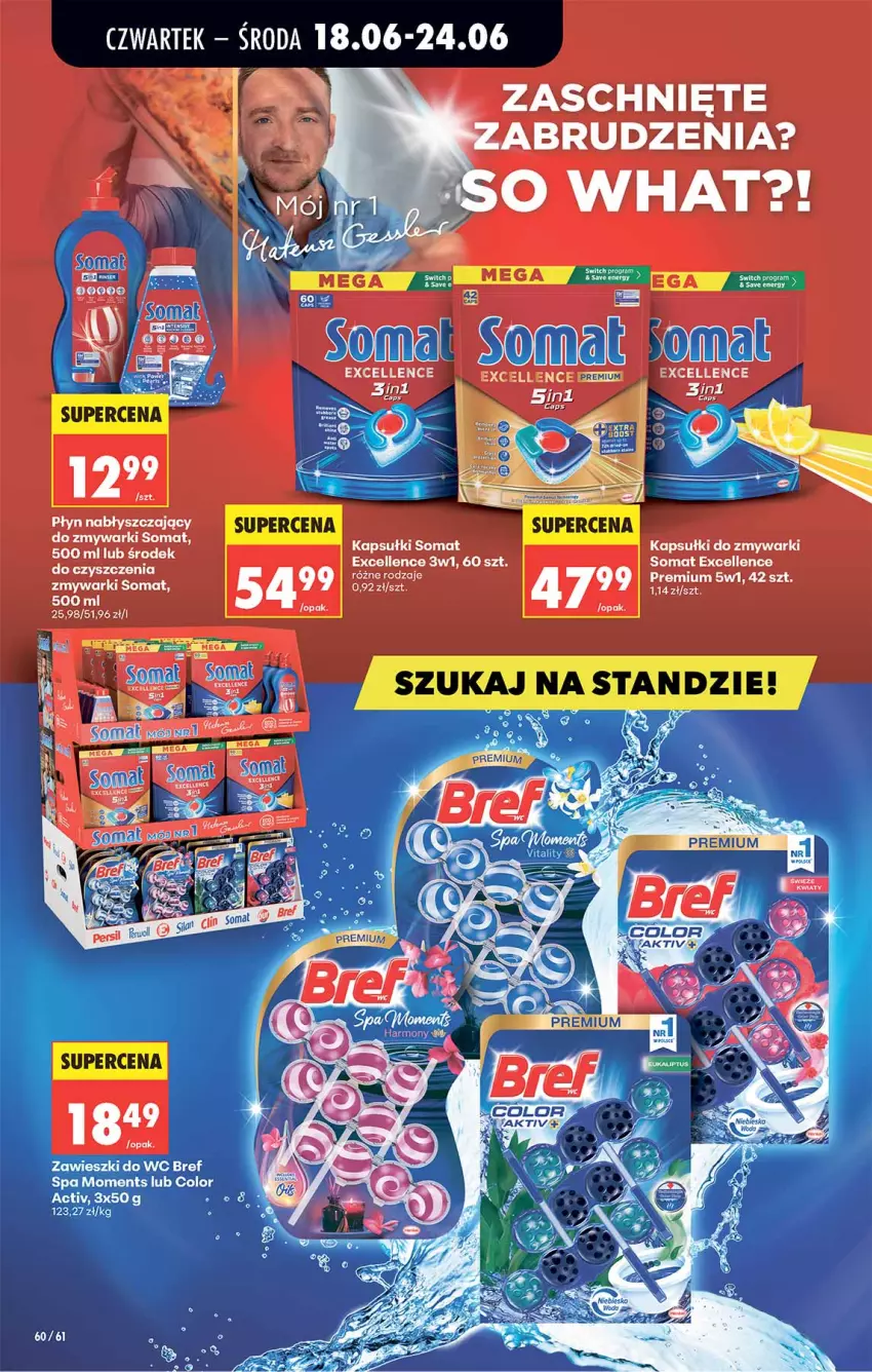 Gazetka promocyjna Biedronka - Od Czwartku - ważna 18.06 do 24.06.2026 - strona 60 - produkty: Bref, Moments, Somat, Zawieszki, Zmywarki
