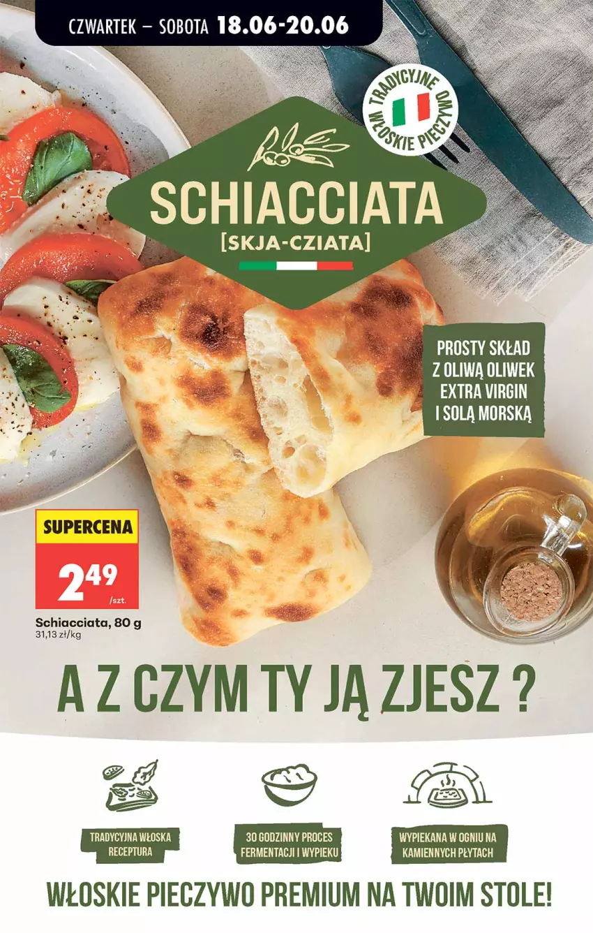 Gazetka promocyjna Biedronka - Od Czwartku - ważna 18.06 do 24.06.2026 - strona 72 - produkty: Chia, Gin, Ole!, Piec, Pieczywo