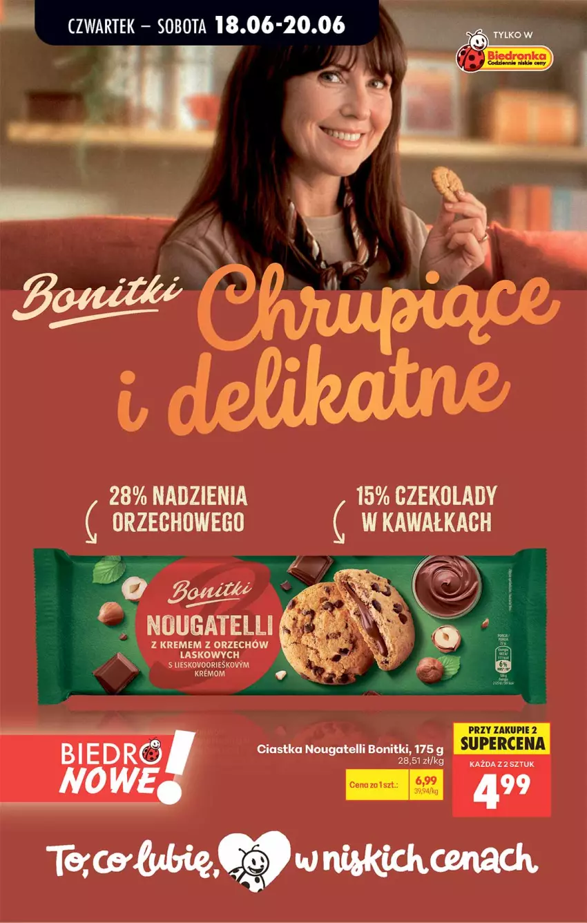 Gazetka promocyjna Biedronka - Od Czwartku - ważna 18.06 do 24.06.2026 - strona 74 - produkty: Bonitki, Ciastka, Kawa