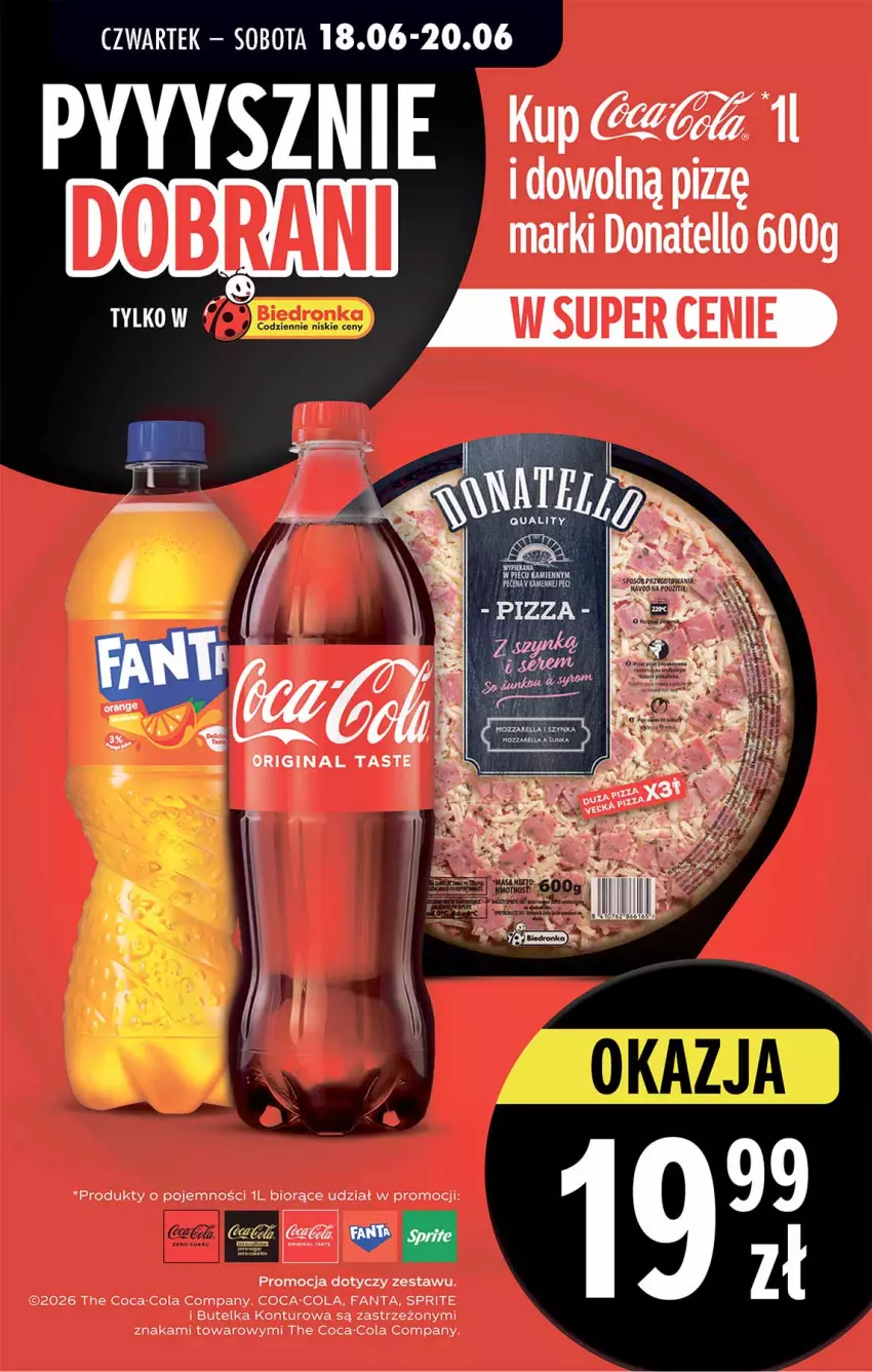 Gazetka promocyjna Biedronka - Od Czwartku - ważna 18.06 do 24.06.2026 - strona 77 - produkty: Coca-Cola, Fa, Fanta, Sprite