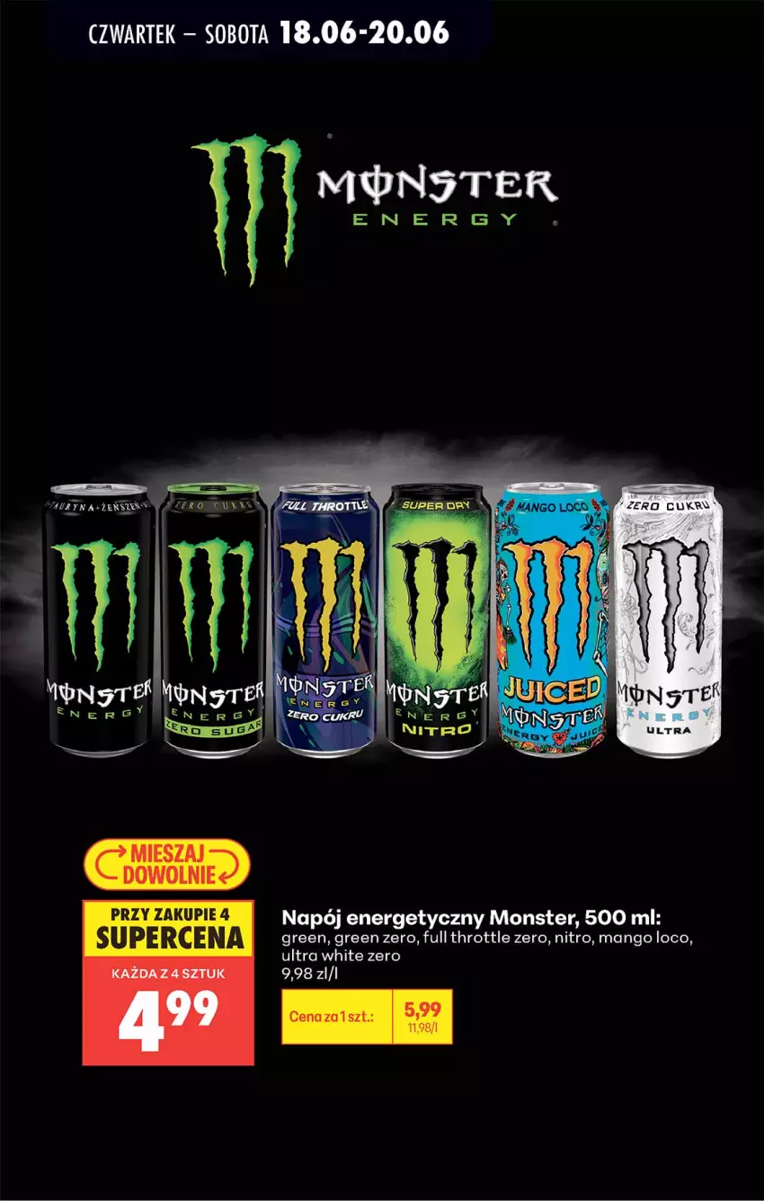 Gazetka promocyjna Biedronka - Od Czwartku - ważna 18.06 do 24.06.2026 - strona 81 - produkty: Full Throttle, Mango, Napój, Napój energetyczny