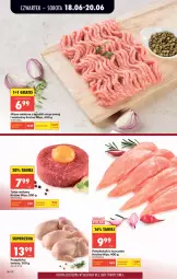 Gazetka promocyjna Biedronka - Od Czwartku - Gazetka - ważna od 24.06 do 24.06.2026 - strona 26 - produkty: Kurczak, Mięso mielone, Mięso mielone z łopatki wieprzowej, Gra, Tatar wołowy, Polędwiczki z kurczaka, Przepiórka, Mięso