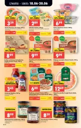Gazetka promocyjna Biedronka - Od Czwartku - Gazetka - ważna od 24.06 do 24.06.2026 - strona 40 - produkty: Kurczak, Sałatka, Ketchup, Hummus, Krakus, Mus, AEG, Korniszony, Bell, Prosciutto, Kawa, Sałat, Pizza, Kotlet, Flaki po zamojsku, Flaki, Kasza, Lisner, Danie gotowe, Fa