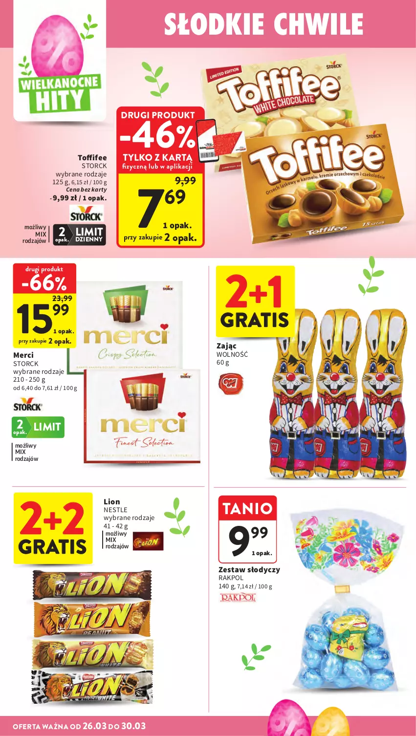 Gazetka promocyjna Intermarche - Gazetka promocyjna - ważna 26.03 do 30.03.2026 - strona 32 - produkty: Gra, Lion, Merci