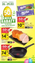 Gazetka promocyjna Intermarche - Gazetka promocyjna - Gazetka - ważna od 30.03 do 30.03.2026 - strona 4 - produkty: Polędwica, Pekpol, Tefal, Czekolada, Patelnia, Milka, Fa