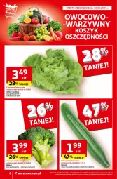 Gazetka promocyjna Auchan - Wielkanoc z najlepszej cenie! Część 1. Supermarket Auchan - Gazetka - ważna od 20.03 do 20.03.2024 - strona 6 - produkty: Sałata masłowa, Ogórek, Sałat, Masło